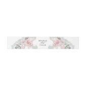 Bandeau De Faire-part Jolie rose Roses BarefootBride™ (Plat)