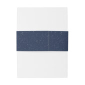 Bandeau De Faire-part La collection de Mariages de nuit étoilée (Dos Example)