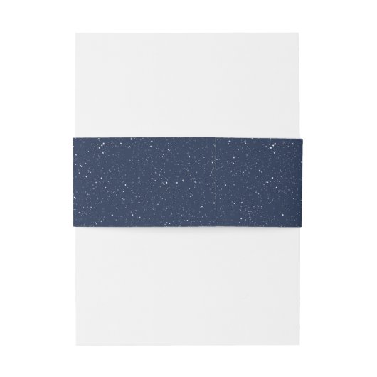 Bandeau De Faire-part La collection de Mariages de nuit étoilée (Dos Example)