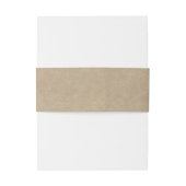 Bandeau De Faire-part La collection Rustic Heart Tree Mariage (Dos Example)