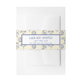 Bandeau De Faire-part La Dolce Vita citrons méditerranéens (Devant example)