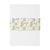 Bandeau De Faire-part La Dolce Vita citrons méditerranéens (Dos Example)