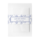 Bandeau De Faire-part La Dolce Vita citrons méditerranéens (Devant example)