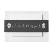 Bandeau De Faire-part La mort fait-on partie (Devant Example)