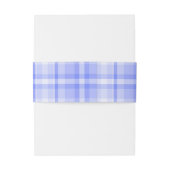 Bandeau De Faire-part Lapin Bleu Mignon (Dos Example)