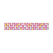 Bandeau De Faire-part Lapin rose (Plat)