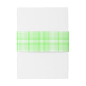 Bandeau De Faire-part Lapin vert mignon (Dos Example)