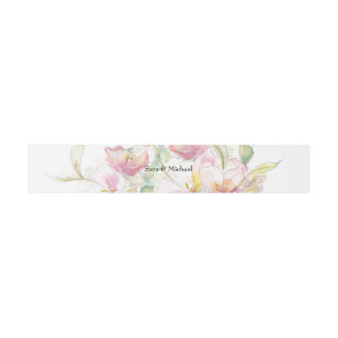 Bandeau De Faire-part Lavande et aquarelle rose Floral
