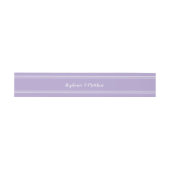 Bandeau De Faire-part Lavender Simple Elegant Minimalist Wedding (Plat)