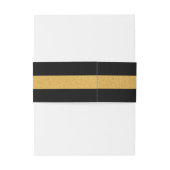 Bandeau De Faire-part Le Great Gatsby Belly Band (Dos Example)