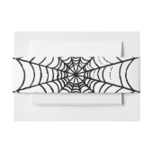 Bandeau De Faire-part Le Web d'un simple araignée (Devant Example)