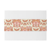 Bandeau De Faire-part les années 70 Mariage rétro inspiré (Dos exemple)