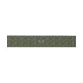 Bandeau De Faire-part Libra Zodiac Symbole de Green Digital Camouflage (Plat)
