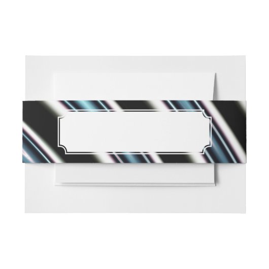 Bandeau De Faire-part Lignes incurvées étroitement d'une fractale (Devant Example)