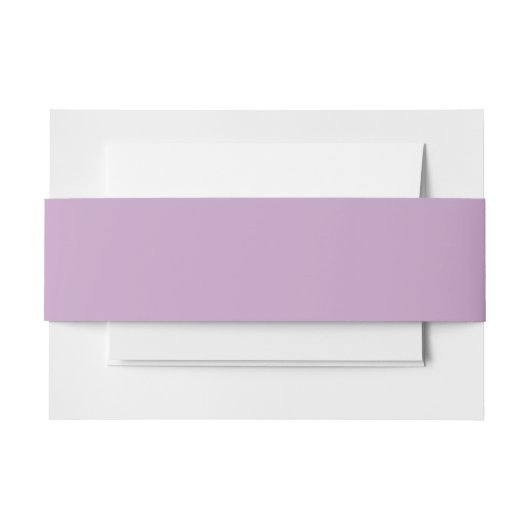 Bandeau De Faire-part Lilac (Devant Example)