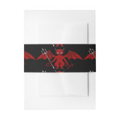 Bandeau De Faire-part Little Red Devil Thunder_Cove (Devant example)
