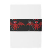 Bandeau De Faire-part Little Red Devil Thunder_Cove (Dos Example)