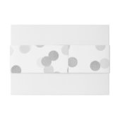 Bandeau De Faire-part Lumières élégantes de parties scintillantes (Dos exemple)