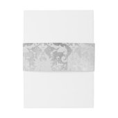 Bandeau De Faire-part Magenta Dragonfly Wedding Inviter Belly Band (Dos Example)