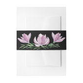 Bandeau De Faire-part Magnolia Floral Aquarelle (Devant example)