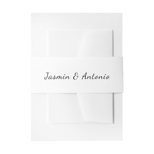 Bandeau De Faire-part mariage (Devant example)