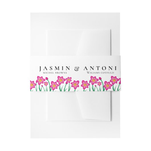 Bandeau De Faire-part mariage (Devant example)