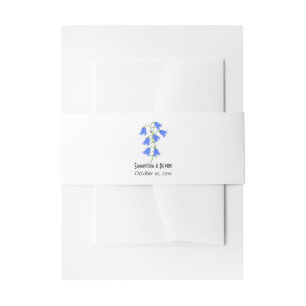 Bandeau De Faire-part Mariage aux jacinthes des bois