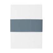 Bandeau De Faire-part Mariage bleu (Dos Example)