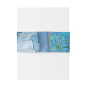 Bandeau De Faire-part Mariage bleu mou (Dos Example)