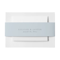 Mariage bleu Pastel massif