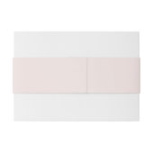 Bandeau De Faire-part Mariage Blush simple moderne (Dos exemple)