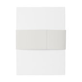 Bandeau De Faire-part Mariage Bohème Moderne Beige Neutre (Dos Example)