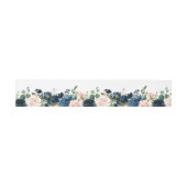 Bandeau De Faire-part Mariage Boho bleu bleu bleu rose bleu marine (Plat)