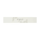Bandeau De Faire-part Mariage Botanique Romantique (Plat)