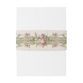 Bandeau De Faire-part Mariage botanique romantique (Dos Example)