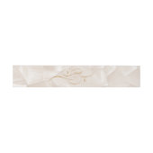 Bandeau De Faire-part Mariage Calligraphie Beige & Terracotta (Plat)
