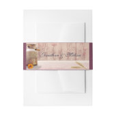 Bandeau De Faire-part Mariage campagnard de lait rustique (Devant example)