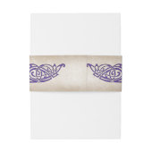 Bandeau De Faire-part Mariage celtique des épées (Dos Example)