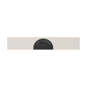 BANDEAU DE FAIRE-PART MARIAGE CERCLE CHIC (Plat)