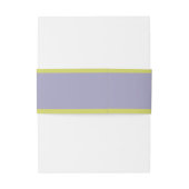 Bandeau De Faire-part Mariage Citron Vert Violet (Dos Example)