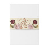 Bandeau De Faire-part Mariage Citrouille d'automne (Dos Example)