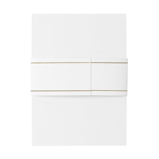 Bandeau De Faire-part Mariage classique (Dos Example)