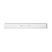 Bandeau De Faire-part Mariage classique et simple et élégant (Plat)