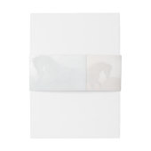 Bandeau De Faire-part Mariage Couple Monogramme Invitation Bande de vent (Dos Example)