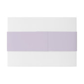 Bandeau De Faire-part Mariage d'aquarelle simple violet (Dos exemple)