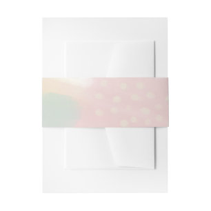 Bandeau De Faire-part Mariage d'art moderne Pastel