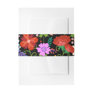 Bandeau De Faire-part Mariage d'Art Populaire Mexicain