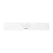 Bandeau De Faire-part Mariage de automne Feuilles d'automne (Plat)