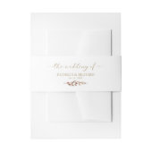 Bandeau De Faire-part Mariage de automne Feuilles d'automne (Devant example)