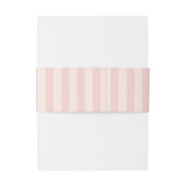 Bandeau De Faire-part Mariage de bande tropicale rose fleur (Dos Example)